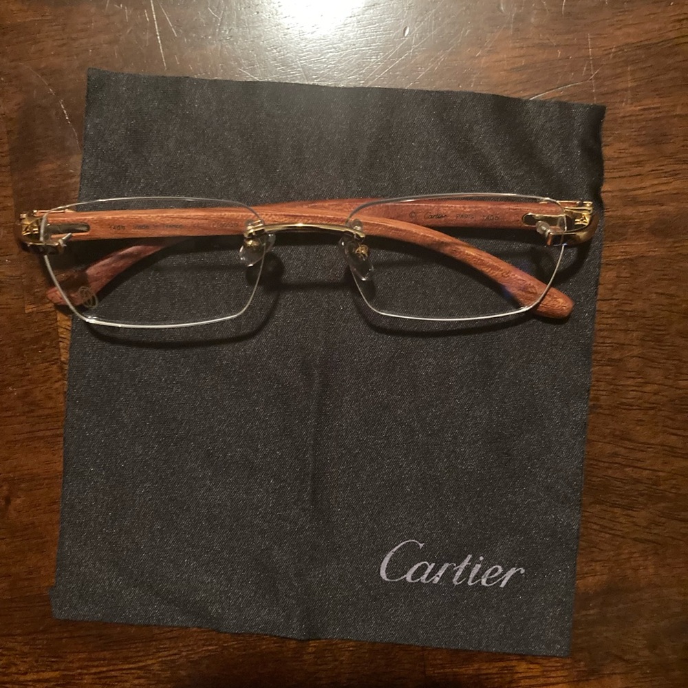 I’m selling a pair of Cartier glasses they are Authentic!!